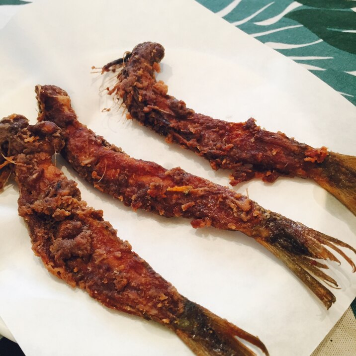 三枚おろしの真ん中で 鰯の骨せんべい レシピ 作り方 By 無添加手作り 家庭料理研究家 楽天レシピ